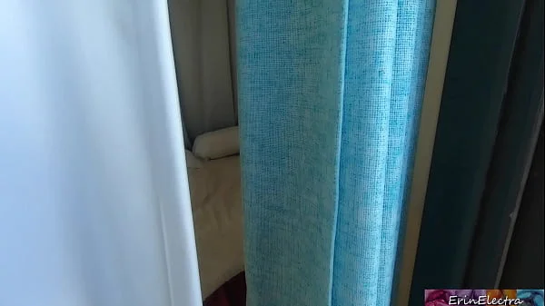 Stepson peeps on his stepmom then gets to fuck her