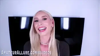 Stunning Blonde Kay Lovely Wants to Try Everything Once?