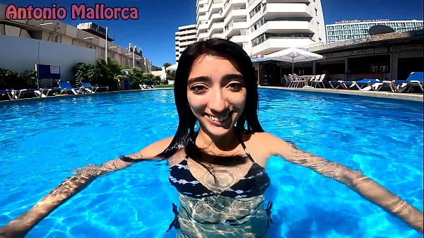 ARGENTINIAN SLUT is Picked Up From The Swimming Pool and FUCKED in her Hotel Room