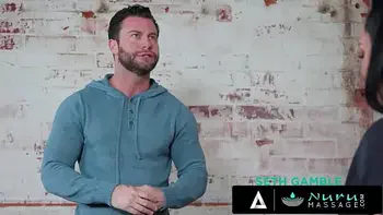 NURU MASSAGE - Horny Businessman Dirty Fucks His Naturally Stacked Masseuse For Work Purposes