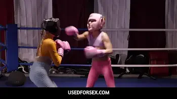 UsedForSex - FreeUse Girls Fucked By Coach While Boxing - Summer Vixen, Gia Dibella