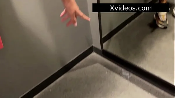 Blowjob in Fitting Room / too Much Cum in her Mouth