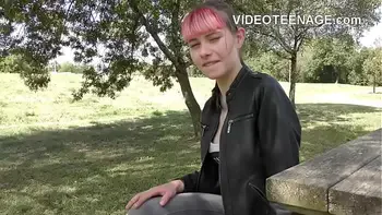 skinny girl first porn casting