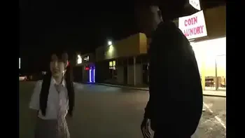 cute japanese girl fucked by black guy at public