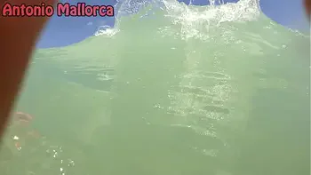 Having Fun With Hot Italian Girl In A Nude Beach