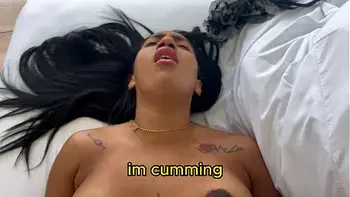 My Step mom wakes me up with an amazing blowjob. English subtitles
