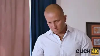 CUCK4K. Husband buxom wife having sex with neighbor