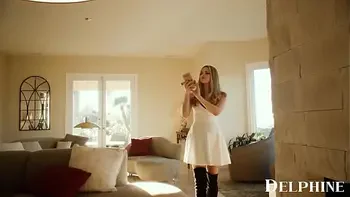 Delphine Films- Hot Blonde Athena Francis Goes Into Strangers Home - Fucks Home Owner