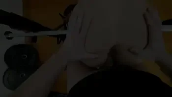 White latina wife suffering from a hernia calls her neighbor