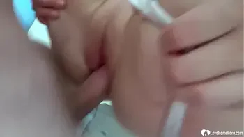 Picked up babe lets me cum inside