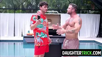 BBQin' and stepdaughter swappin'