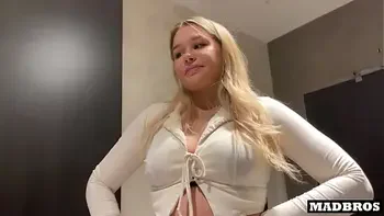 An English manager gets fucked in the toilets and elevator during her work!!!