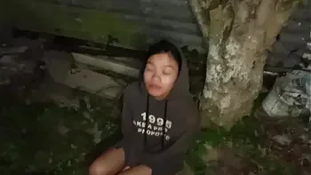 Feeding and shaving young homeless Asian street girl after finding her from dirty slum   she using my stepmother's eyeglasses