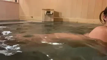 Let's wash your body together tonight. Which hot spring did you like?