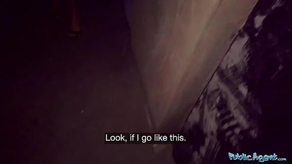 Public Agent Big tits MILF teacher gives big dick deepthroat pov blowjob