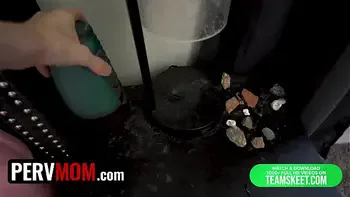 Stepson Discovers That His Stepmom, Jazmine Daze, Has Grown Fond Of Sticking Things Up Her Ass