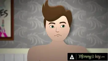 MOMMY'S BOY - All-Natural MILF Lauren Phillips Caught Horny Husband Masturbating With Vacuum Cleaner