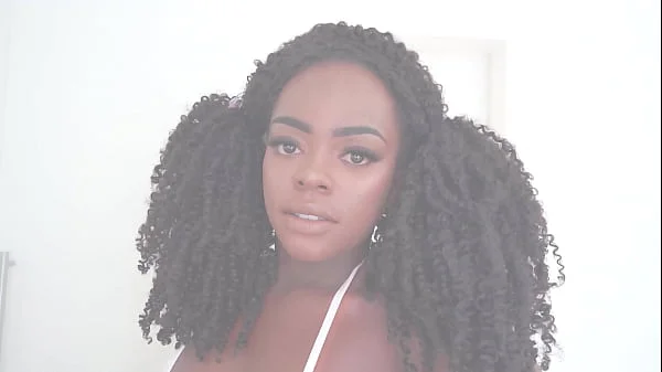 19 years-old Brazilian ebony princess, Alicia RIBEIRO fucked anal only by BBC for the first time (Anal, 0% pussy, ATM, hard moaning, BBC) OB273