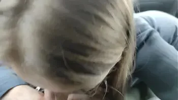 I sucked in the car for the trip, and ate all the sperm.