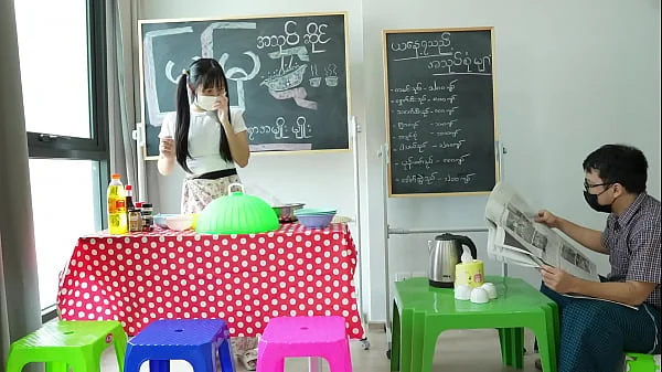 Asian Girl Hardcore Fuck in her Store