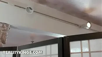 Kylie Rocket Catches Scott Watching Her Trying Clothes & Drags Him Inside For A Better Look Of Her Body - REALITY KINGS