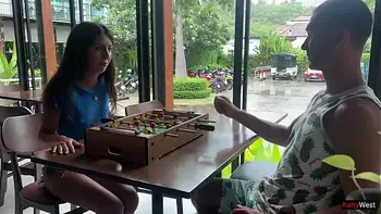 Lost the game - Go outside for Cumwalk