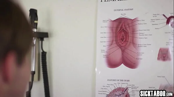 Big tits Emma Hix is a perfect blonde doctor and she loves to suck a cock