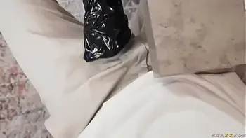 Latex Footjob Fixes Celibate Fool.Angela White / Brazzers/Enter promo code xvpromo at checkout