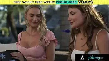 GIRLSWAY - Busty Babes Adria Rae & Emma Hix Have WILD Scissoring Fuck