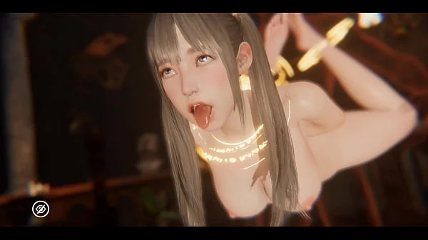 Uncensored Hentai / 3D | Alana wanted to get fucked from the back while in air | Rise of Eros