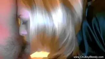 Blondy Giving Her Best POV Blowjob And A Cumshot Session
