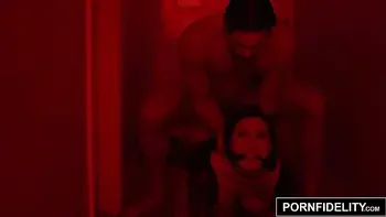 PORNFIDELITY Goth Girl Lily Lane Swallows Big Cock