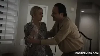 Watch this nerdy Asian teen Aria Skye as she gets an awesome stepfamily threesome with her new foster stepparents named Misha Myn and Eric John.