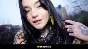 Sexy French Student Public Blowjob - Crystal Cherry, Martin Gun