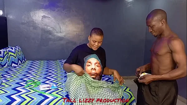 I went to my tailor for measurements and she couldn't resist my big black African cock