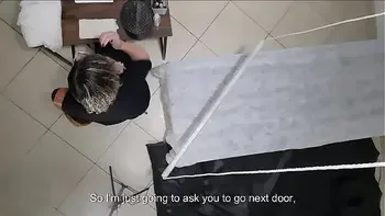 Patient goes to the gynecologist but gets horny and he cums in her.