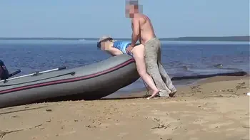 Lady Tourist and Boatman