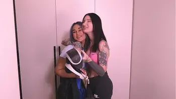 My wife doesn't see me cheating on her with her friend.