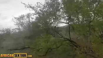 Wild pussy fucking with horny African teen with perfect big ass Awahle