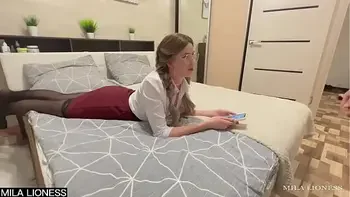 Massage for my step sister ended with a good hard fuck. Beautiful porn with conversations. Facial.