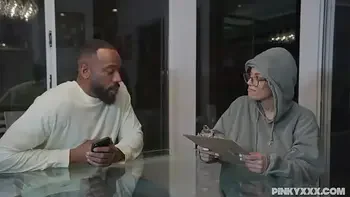 AMBER ALENA TAKES HUGE BLACK DICK