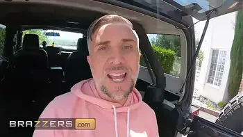 Nicole Aria Rides Her Dildo Before Keiran Lee Joins In And Drills Her Tight Ass - Brazzers