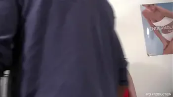 French Milf blows huge black cock, Interracial fun