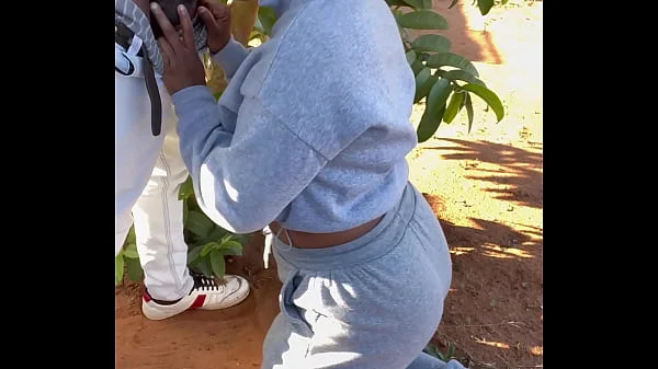 Ebony Queen Gives The Best Blowjob