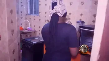 Gateman and housemaid had it hot in the kitchen