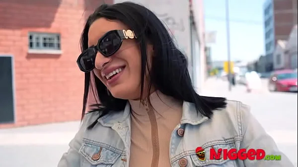 Amateur Nelia Estrada faces her first INTERRACIAL 3SOME!