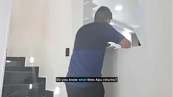 Horny slut Aly swallows my whole cock