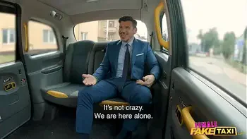 Female Fake Taxi This guy gets lucky with a horny female taxi driver
