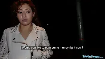 Public Agent Cute Mexican rubs cum over her sweet ass after bonnet fuck
