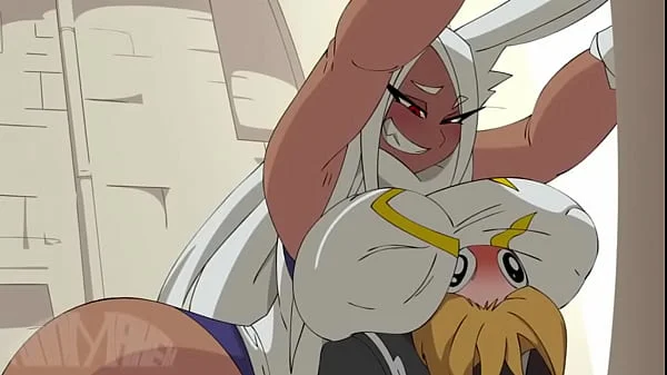 My hero academia mirko y kaminari